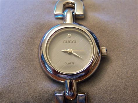 antique 800 silver gucci enamel watch|old Gucci watches for sale.